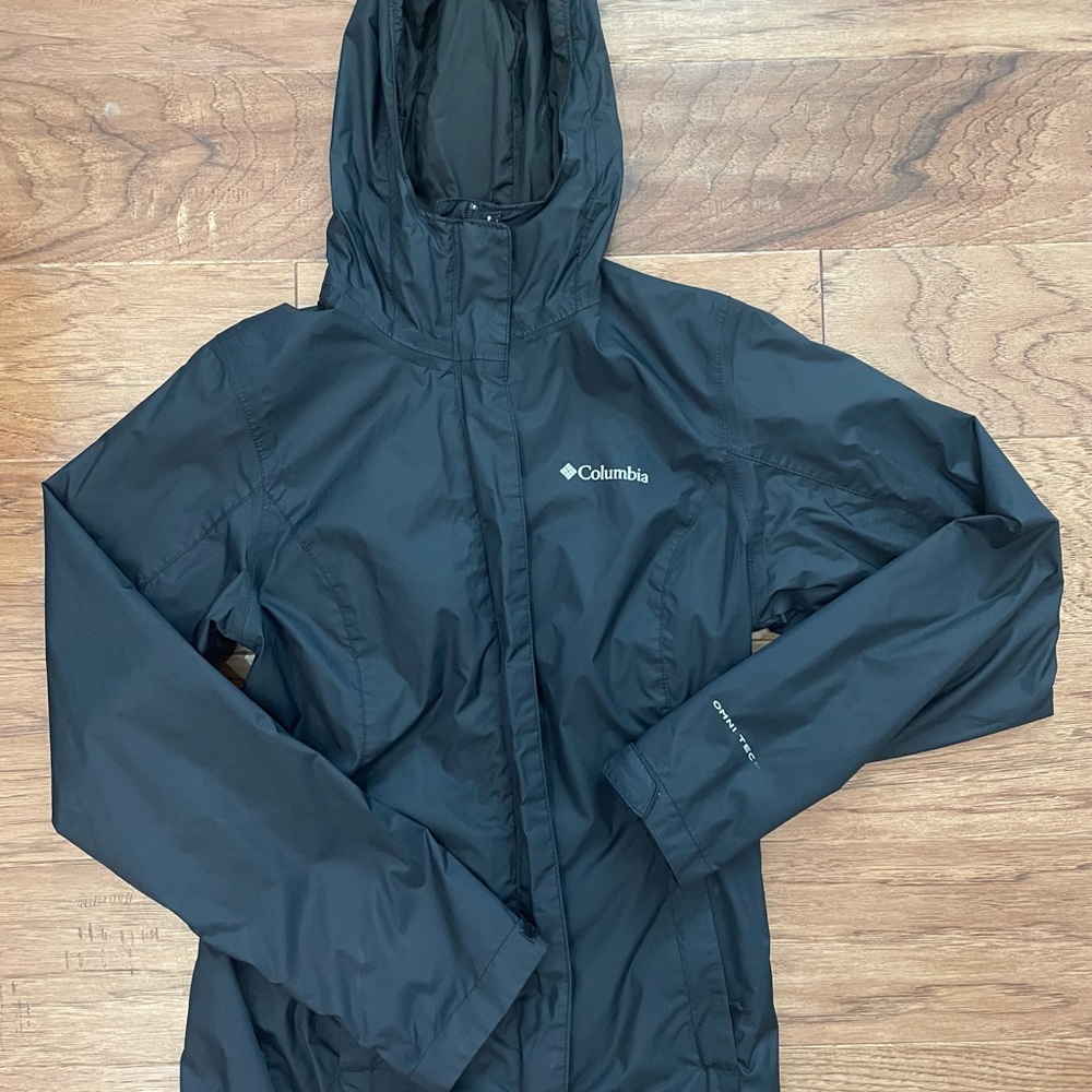 BLACK COLUMBIA JACKET